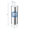 UFI 31 947 00 Yakıt Filtresi 7H0127401D uygun fiyat hızlı kargo