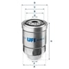 UFI 2436600 Yakıt Filtresi 0997501 uygun fiyat hızlı kargo