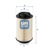 UFI 2601400 Yakıt Filtresi 1K0127434A uygun fiyat hızlı kargo