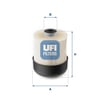 UFI 26 115 00 Yakıt Filtresi 16403 00QAC uygun fiyat hızlı kargo