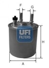 UFI 2407300 Yakıt Filtresi 7701069023 uygun fiyat hızlı kargo