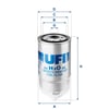UFI 24 H2O 05 Yakıt Filtresi 1906 93 uygun fiyat hızlı kargo
