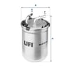 UFI 2401600 Yakıt Filtresi 6R0127400C uygun fiyat hızlı kargo