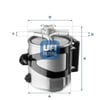 UFI 55 430 00 Yakıt Filtresi 164005190R uygun fiyat hızlı kargo