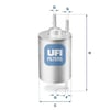 UFI 31 958 00 Yakıt Filtresi 8E0201511L uygun fiyat hızlı kargo