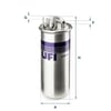 UFI 24 001 00 Yakıt Filtresi 4F0127435 uygun fiyat hızlı kargo