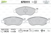 VALEO 670111 Fren Balatası 77367923 uygun fiyat hızlı kargo