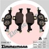 ZIMMERMANN 259001951 Fren Balatası 34116883469 uygun fiyat hızlı kargo