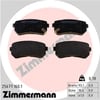 ZIMMERMANN 25677 160 1 Fren Balatası 58302 1YA50 uygun fiyat hızlı kargo