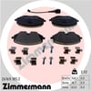 ZIMMERMANN 26169 185 2 Fren Balatası 5WA698151A uygun fiyat hızlı kargo