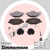 ZIMMERMANN 23743 900 2 Fren Balatası 0034206520 uygun fiyat hızlı kargo