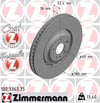 ZIMMERMANN 100 3363 75 Fren Diski 4H0615301AC uygun fiyat hızlı kargo