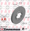 ZIMMERMANN 200 2516 20 Fren Diski 40206 1W600 uygun fiyat hızlı kargo