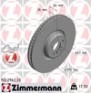 ZIMMERMANN 150 2962 20 Fren Diski 34116860919 uygun fiyat hızlı kargo