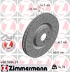 ZIMMERMANN 400 3684 20 Fren Diski 1664210912 uygun fiyat hızlı kargo