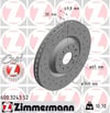 ZIMMERMANN 600 3243 52 Fren Diski 1K0615301AD uygun fiyat hızlı kargo