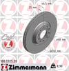 ZIMMERMANN 100 3325 20 Fren Diski 8E0615301R uygun fiyat hızlı kargo