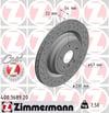 ZIMMERMANN 400 3689 20 Fren Diski 1664230412 uygun fiyat hızlı kargo