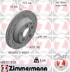 ZIMMERMANN 600 3229 55 Fren Diski 7L6615601D uygun fiyat hızlı kargo