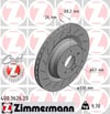 ZIMMERMANN 400 3626 20 Fren Diski 2114231012 uygun fiyat hızlı kargo