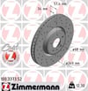 ZIMMERMANN 100 3373 52 Fren Diski 4M0615301P uygun fiyat hızlı kargo