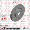 ZIMMERMANN 530 2467 52 Fren Diski 26300 AL010 uygun fiyat hızlı kargo