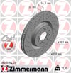 ZIMMERMANN 280 3194 20 Fren Diski 45251 TV8 E02 uygun fiyat hızlı kargo