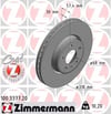 ZIMMERMANN 100337720 Fren Diski 8W0615301AA uygun fiyat hızlı kargo