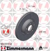ZIMMERMANN 100 3317 52 Fren Diski 4F0615301D uygun fiyat hızlı kargo