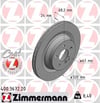 ZIMMERMANN 400 3672 20 Fren Diski 0004231112 uygun fiyat hızlı kargo
