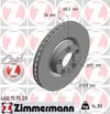 ZIMMERMANN 460 1575 20 Fren Diski 7L8615301A uygun fiyat hızlı kargo
