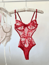 Lovely Kırmızı Bodysuit