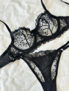 Marte Siyah Bralet Takım