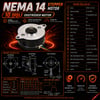 Nema 14 21mm-1A-10 Diş