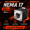 Nema 17 48mm-2.5A-24mm Şaft