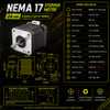 Nema 17 48mm-2A-24mm Şaft