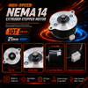 UMR3D NEMA 14 Extruder Step Motor 21mm 1A 10 Diş