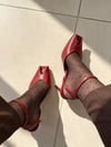 Boyner Kırmızı Topukly Ayakkabı