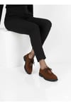 Karvenshoes Dişi Haki̇ki̇ Süet İçi̇ Haki̇ki̇ Deri̇ Ayakkabi 350