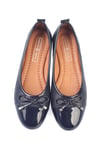 Karvenshoes Haki̇ki̇ Deri̇ Laci̇vert Renk Babet 