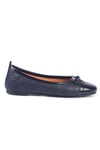 Karvenshoes Haki̇ki̇ Deri̇ Laci̇vert Renk Babet 