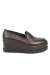 Karvenshoes Haki̇ki̇ Deri̇ Loafer Ayakkabi 0001