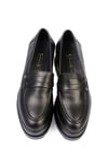 Karvenshoes Haki̇ki̇ Deri̇ Loofer Ayakkabi 0001