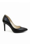Karvenshoes Haki̇ki̇ Deri̇ Si̇yah Sti̇letto 1352