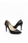 Karvenshoes Haki̇ki̇ Deri̇ Si̇yah Sti̇letto 1352