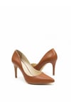 Karvenshoes Haki̇ki̇ Deri̇ Sti̇letto Taba Renk Krvn1352