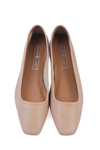 Karvenshoes Haki̇ki̇ Deri̇ Ten Renk Babet 24880