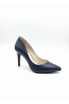 Karvenshoes Haki̇ki̇ Lacivert Süet Sti̇letto 1352