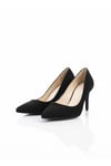 Karvenshoes Haki̇ki̇ Si̇yah Süet Sti̇letto 1352
