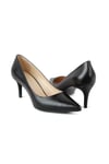 Karvenshoes Kadın Hakiki Siyah Deri Stiletto 1481